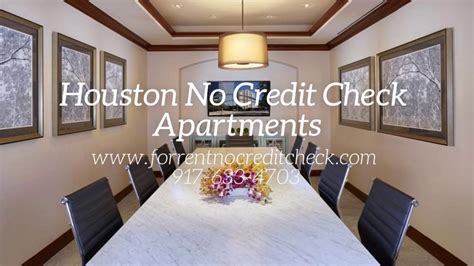 This all counts as money you can use to pay rent. . No credit check apartments houston